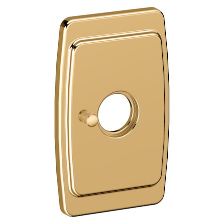 Baldwin Privacy Rosettes Lifetime Brass R046.003.IPV